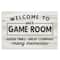 Stupell Industries Welcome To Game Room Wall Plaque Art